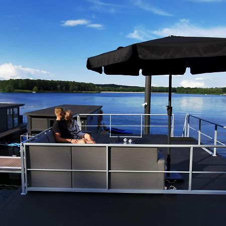 Houseboat Met Dakterras Mookerplas Middelaar Esterno foto