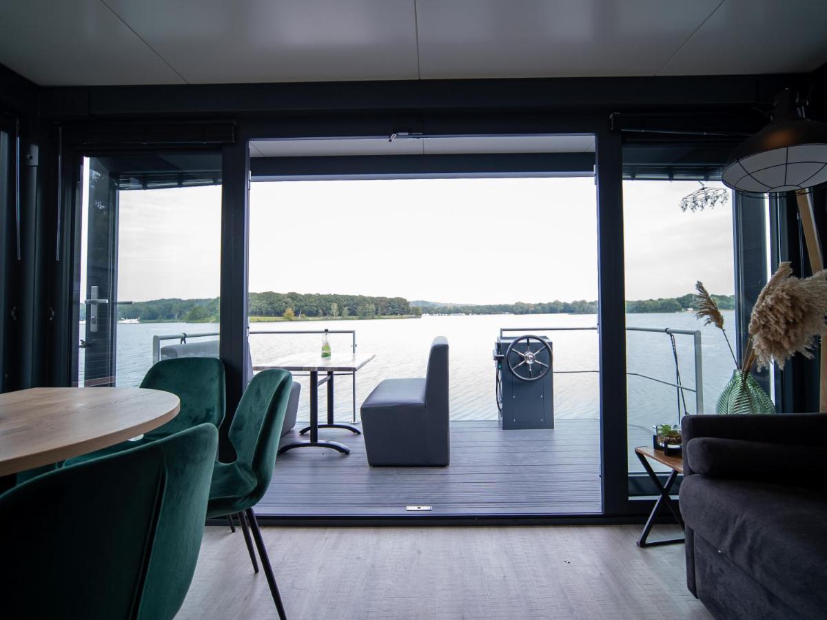 Houseboat Met Dakterras Mookerplas Middelaar Esterno foto