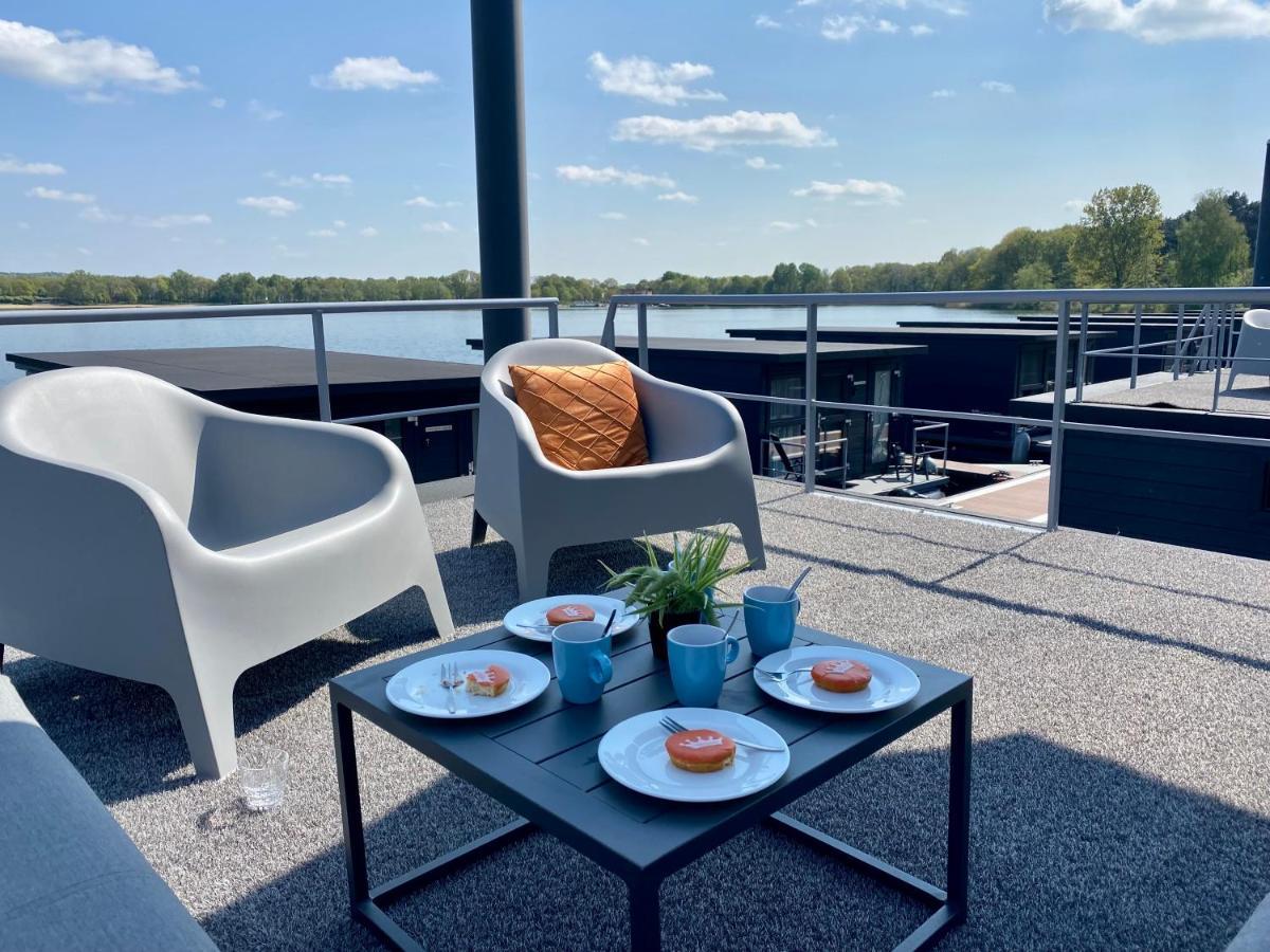 Houseboat Met Dakterras Mookerplas Middelaar Esterno foto